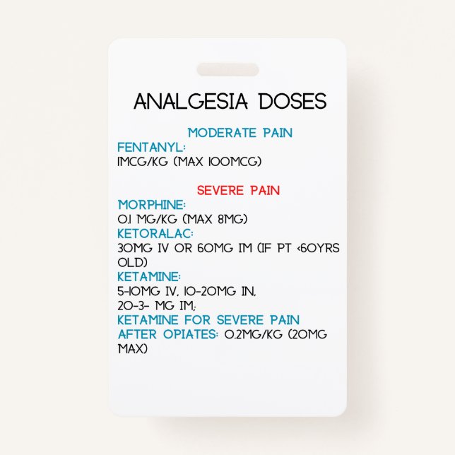 Tarjeta De Identificación Insignia vertical (Reverso)