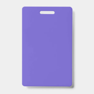 Tarjeta De Identificación Insignia Vertical de Evento Azul Pizarra – Persona