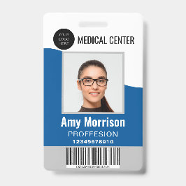 Tarjeta De Identificación Insignias de identificación con patios para emplea