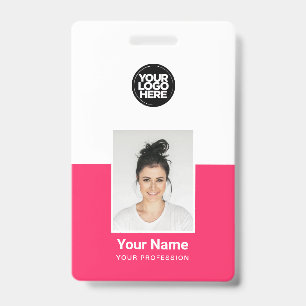 Tarjeta De Identificación Insignias de identificación de seguridad de compañ