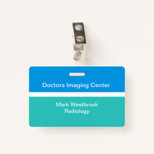 Tarjeta De Identificación Insignios de identificación de empleado del Labora