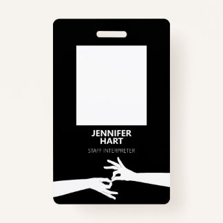 Tarjeta De Identificación Intérprete