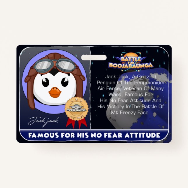 TARJETA DE IDENTIFICACIÓN JACK BAF (Anverso)