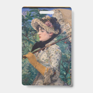 Tarjeta De Identificación Jeanne (Primavera) De Édouard Manet