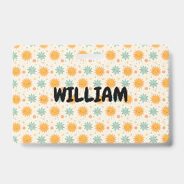 Tarjeta De Identificación Jugador Boho Sun