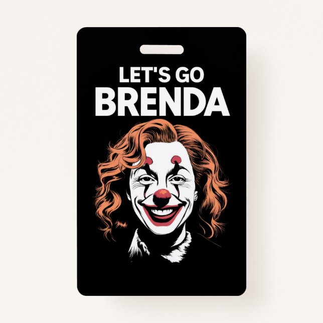 Tarjeta De Identificación Kamala Payaso Vamos Brenda (Anverso)
