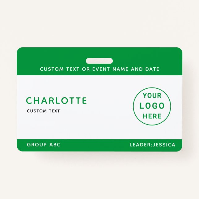 Tarjeta De Identificación Kids ID Lanyard Template Music Tour School Viaje (Anverso)