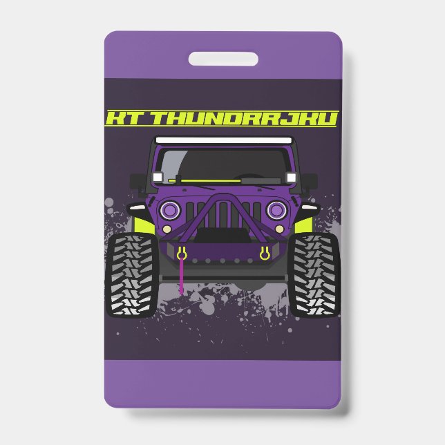 Tarjeta De Identificación KT_Thundrrjku (Front)