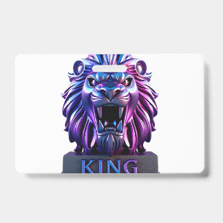 Tarjeta De Identificación La cara de león