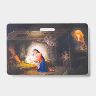 Tarjeta De Identificación La Natividad de Cristo
