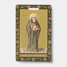 Tarjeta De Identificación La Venerable Predicación de la Beda (P 008; Oració