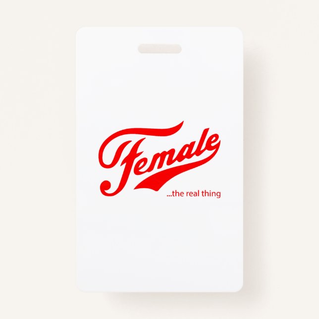 Tarjeta De Identificación La verdadera camiseta (Anverso)