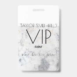 Tarjeta De Identificación lancha de mármol