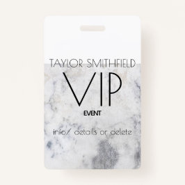 Tarjeta De Identificación lancha de mármol