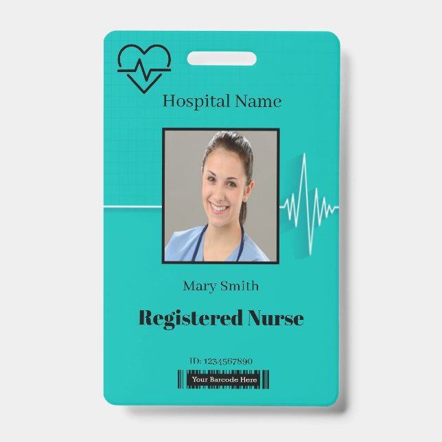 Tarjeta De Identificación Lifeline Cardio Heartbeat Medical ID (Parte frontal)