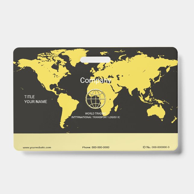 Tarjeta De Identificación Logístico (Anverso)