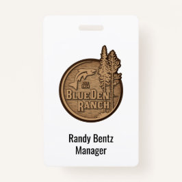 Tarjeta De Identificación Logo de BDR 2020