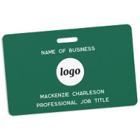 Logo Empresa Profesional Nombre Verde Bosque