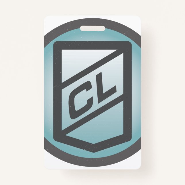 Tarjeta De Identificación Logotipo CL (Anverso)