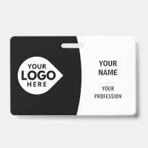 Logotipo de código de barras de foto de identifica
