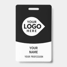 Logotipo de código de barras de foto de identifica