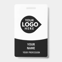 Logotipo de código de barras de foto de identifica