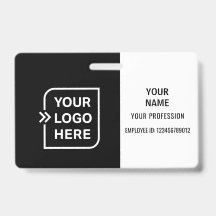 Logotipo de código de barras de foto de identifica