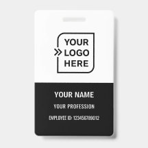 Logotipo de código de barras de foto de identifica