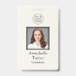 Tarjeta De Identificación Logotipo de cosecha