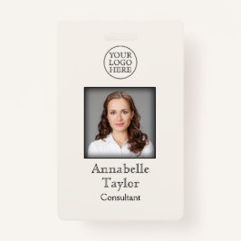 Tarjeta De Identificación Logotipo de cosecha