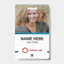 Logotipo de foto de empleado personalizado Código 