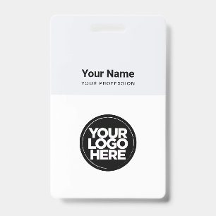 Tarjeta De Identificación Logotipo de identificación del personal del Person