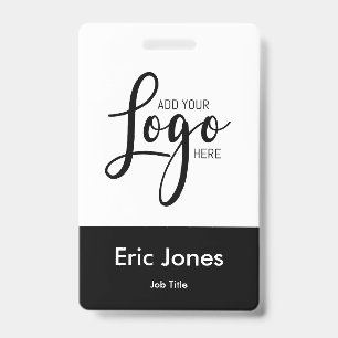 Tarjeta De Identificación LOGOTIPO DE NEGOCIO personalizado identificación d