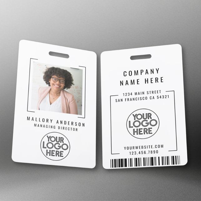 Tarjeta De Identificación Logotipo de Personalizado profesional moderno para (Subido por el creador)