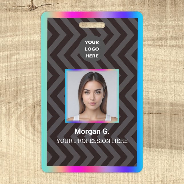 Tarjeta De Identificación Logotipo del Personalizado Holograma (Subido por el creador)