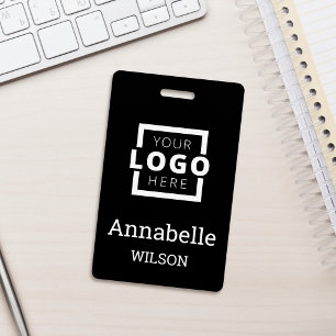Tarjeta De Identificación Logotipo empresarial personalizado Nombre de emple