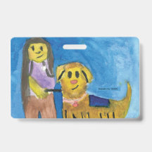 Lois el perro de terapia - Arte infantil para CHOC