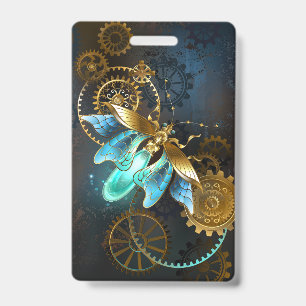 Tarjeta De Identificación Luciérnaga Steampunk