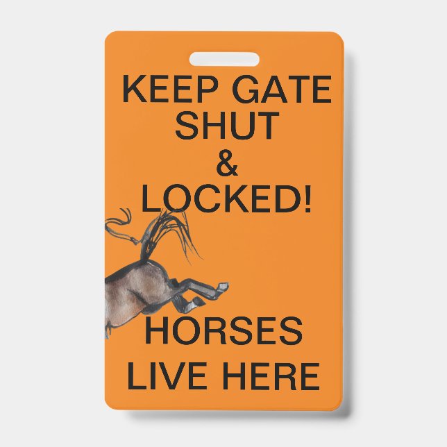 TARJETA DE IDENTIFICACIÓN ¡MANTENGA LA PUERTA CERRADA! (Anverso)