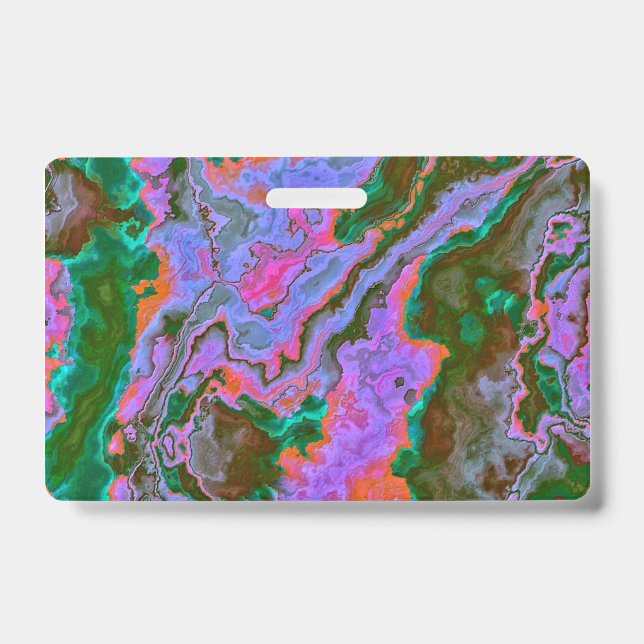 Tarjeta De Identificación Marble agrio (Anverso)