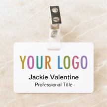 Marca de nombre de PVC personalizado con logotipo 