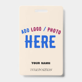 TARJETA DE IDENTIFICACIÓN MARCA DE VERIFICACIÓN NATURAL DE PERSONALIZABLE ES