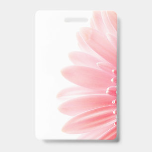 Tarjeta De Identificación Margarita Gerbera