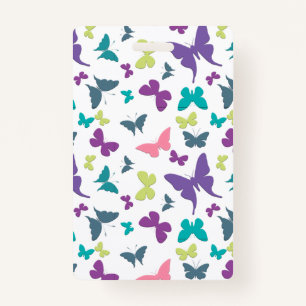 Tarjeta De Identificación Mariposa