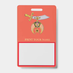 TARJETA DE IDENTIFICACIÓN MASONES