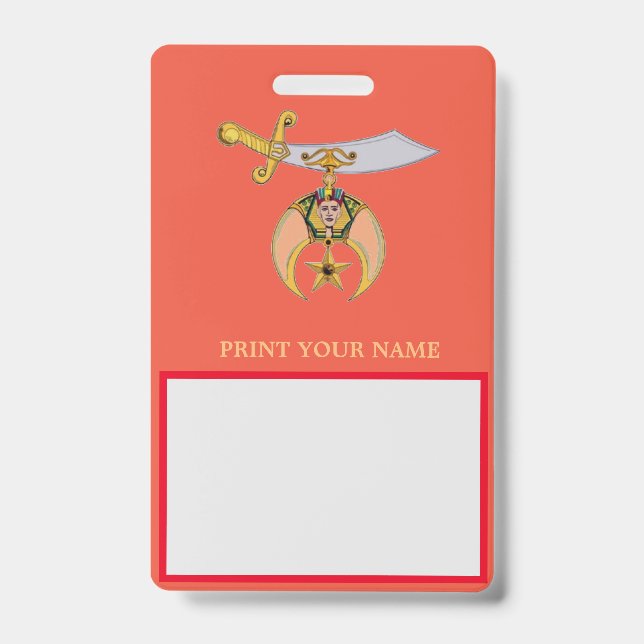 TARJETA DE IDENTIFICACIÓN MASONS (Front)