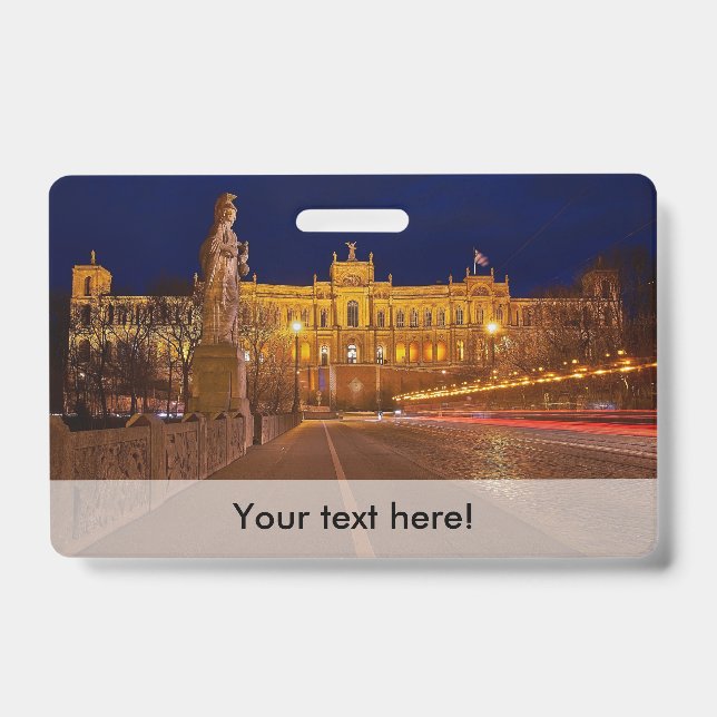 Tarjeta De Identificación Maximilianeum Múnich (Parte frontal)