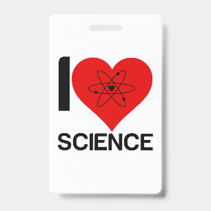 TARJETA DE IDENTIFICACIÓN ME ENCANTA LA CIENCIA