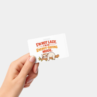 Tarjeta De Identificación Medalla personalizada de modo de ahorro de energía