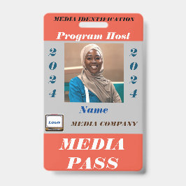Tarjeta De Identificación Media Pass